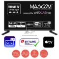 MASCOM TV MC22TFW10, WebOS, DVB-T2/ S2, WIFI, 12V DC Travel TV