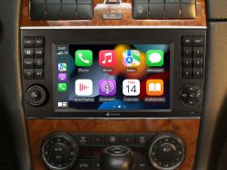 Dynavin autor�dio s Androidom pre Mercedes CLK so 4 x 100W zosil�ova�om triedy D,   D9-CLK Premium