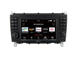 Dynavin autor�dio s Androidom pre Mercedes CLK so 4 x 100W zosil�ova�om triedy D, D9-CLK Premium