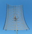 MMDS antena hlinkova 100x65 cm