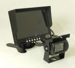 AHD LCD monitor 7" - 2x AV vstup - 12-24V + Profi kamera 12-24V