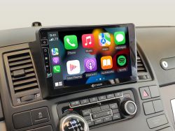 Autordio s Androidom pre VW T5 Multivan / T5 California so 4 x 100W zosilovaom triedy D, 9-palcovm displejom D9-T5 Premium Flex