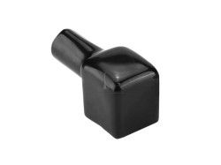 Ochrann krytka na svorku batrie ierna, vekos 16x16x14mm
