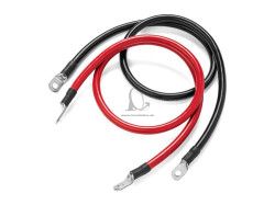 Prepojovacie kble pre batrie 30cm 4 AWG (erven + ierny)