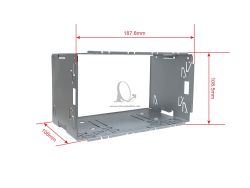 Dynavin univerz�lny  kovov�  r�mik   108,5 mm a plastov� r�m 110 mm MFK-S