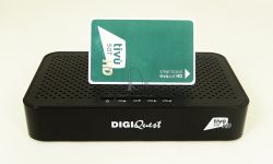 Tivusat BOX Digiquest Q30 PVR Official HD Italian Receiver and Card