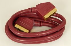 Scart kabel 1,5 m Profi Gold