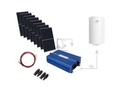 Solárny invertor ECO Solar Boost PRO 3280W MPPT 8x PV Mono Jinko Solar, Súprava na ohrev vody