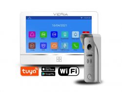 Videotelefn VERIA 8277B-W White + VERIA 831 WiFi Tuya
