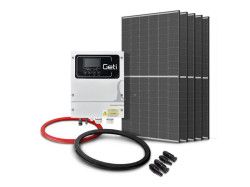 Zostava na solrny ohrev vody GETI GWH02D 2200Wp 5x PV TRINA