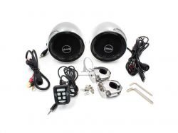 Zvukový systém s reproduktormi Bluetooth STU na motocykel