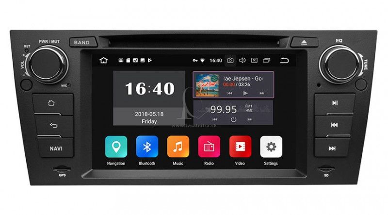 Multimediálne radio BMW E90/E91/E92/E93 Octo core Andorid