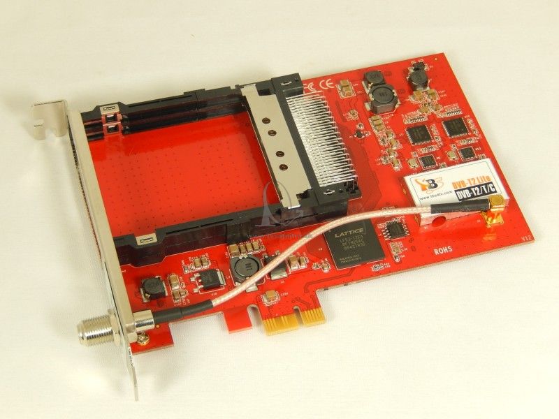 Satelit do PC TBS-6290 SE DVB-T2/T/C  Dual Tuner Dual CI PCIe Card