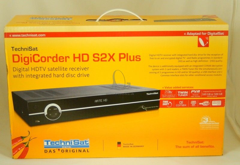 TechniSat SAT-Receiver DIGICORDER HD S2